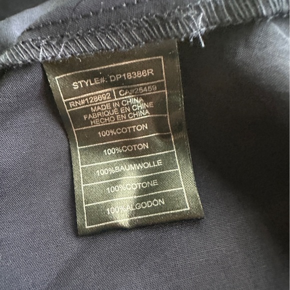 NWT Steve Madden Tie Strap Poplin Midi Dress Marine Navy Blue - Size Medium - Picture 10 of 10